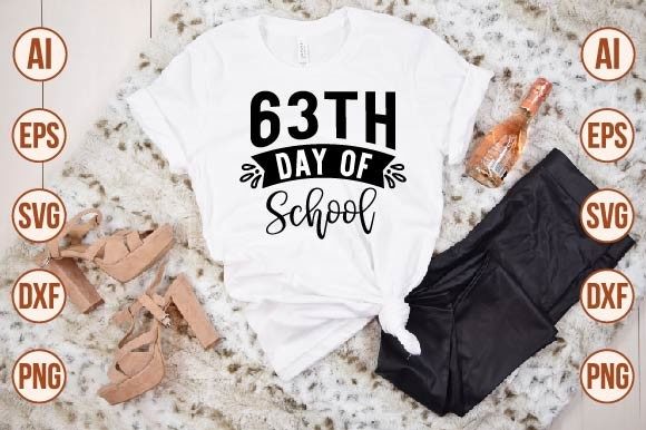 63th Day of School Embroidery Design Review