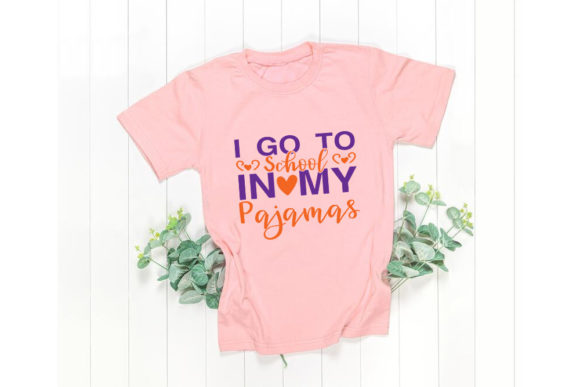 Homeschool Svg Design, I Go to School