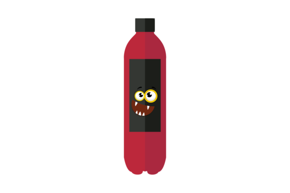 Monster School Halloween Bottle Graphics