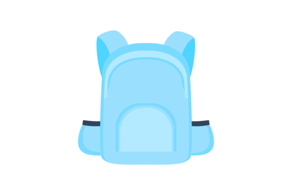School Backpack Vector-165 for Real Crafting Projects