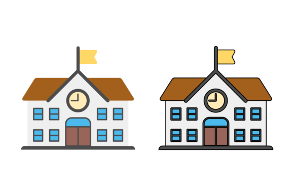 School Icon Bundle-105: A Versatile Graphic Design Asset for Creative Projects