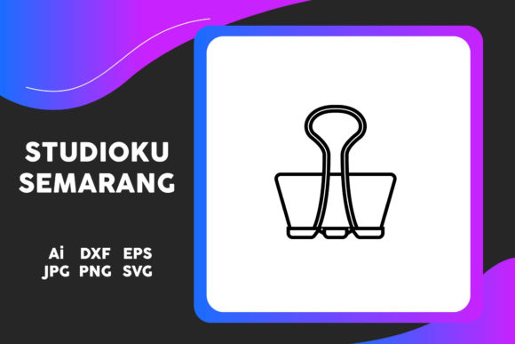 School Icon Clip Line Black – Graphics and Icons