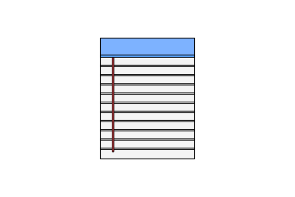 School Paper Note Fill Line Icon-209 Review: A Solid Graphic for Commercial Use