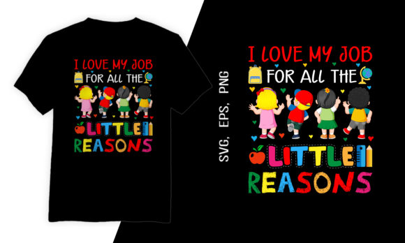 School Teacher T-Shirt Design Graphics