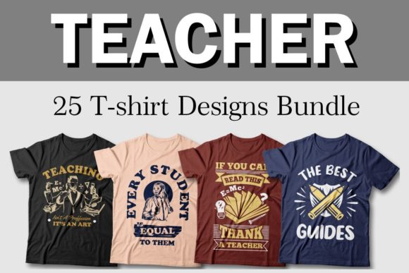 Teacher Quotes Sublimation Bundle: Graphics for Print Templates & Crafting